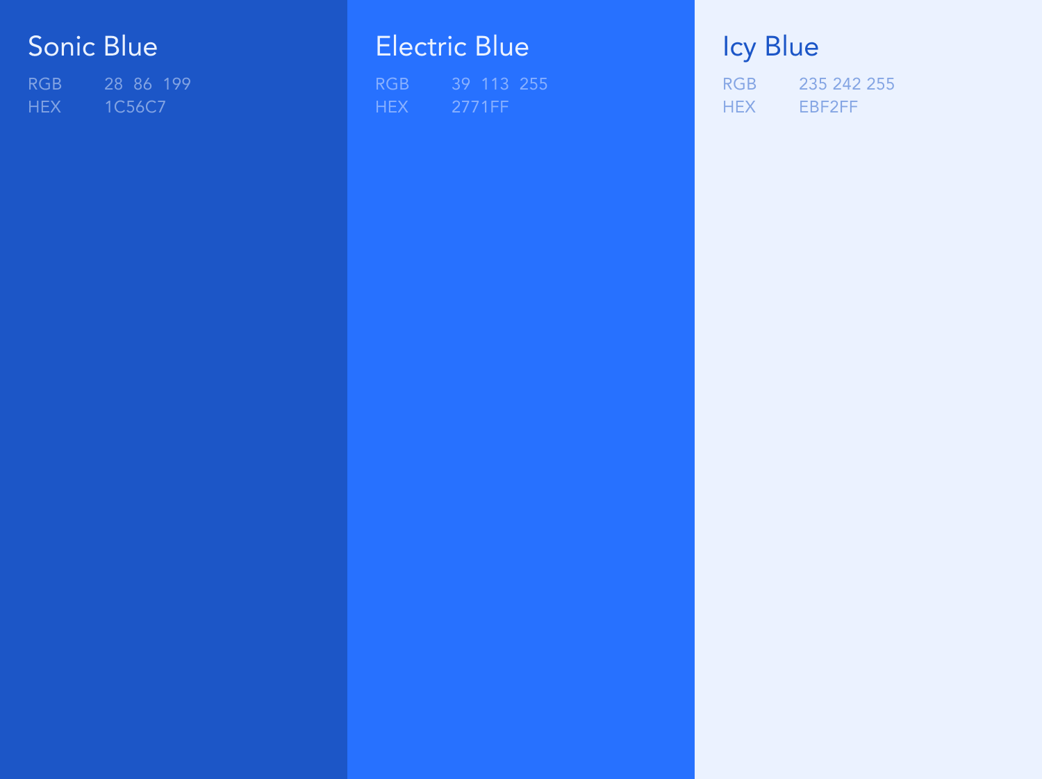 Color palette